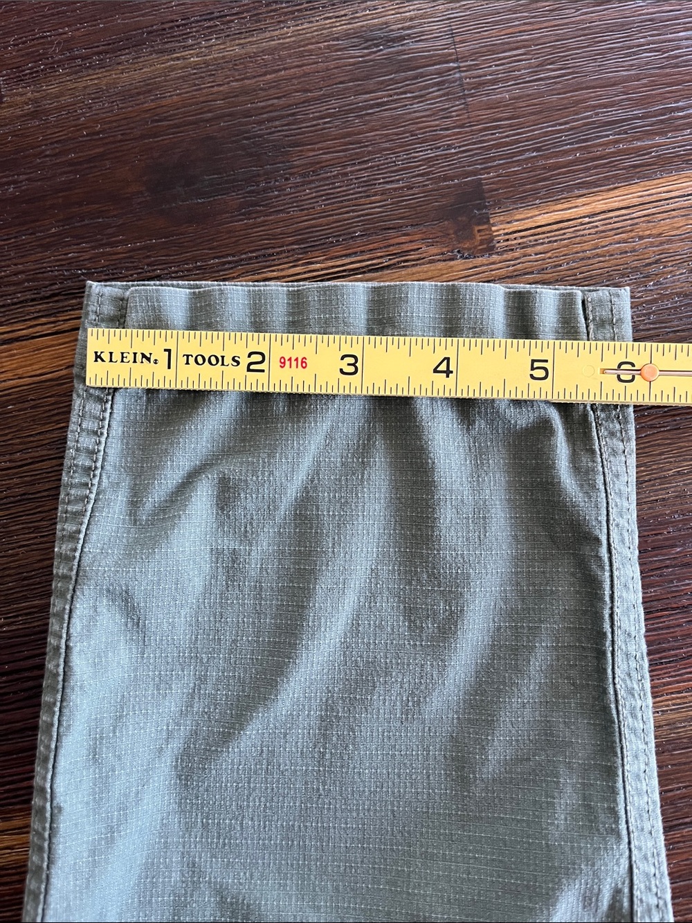 Vuori Ripstop Climber Pants Olive Green Army Cargo Hiking Women’s Medium - Picture 14 of 14